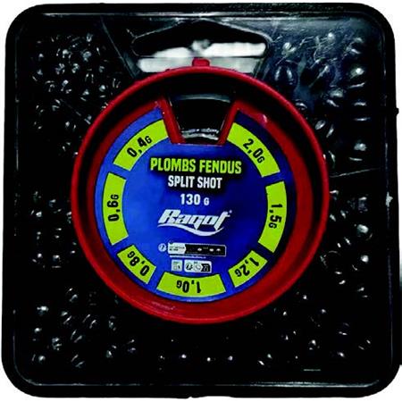 Pudełko Ciężarków Ragot Split Shot Box 7C Rozcięte 7 Przegródek