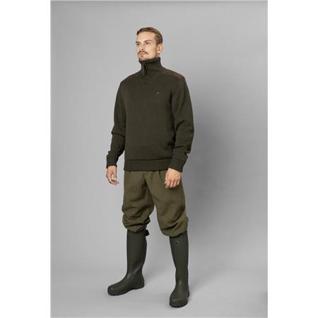 PULL HOMBRE SEELAND HAZE WINDBREAKER KNIT