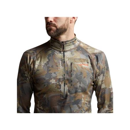PULL HOMBRE SITKA CORE MID WT ZIP-T