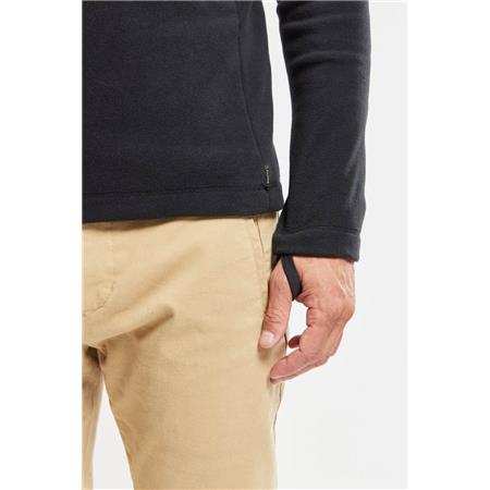 PULL HOMME BERMUDES PLELOT POLARTECH - NOIR