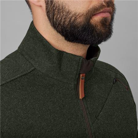 PULL HOMME HARKILA METSO FULL ZIP - WILLOW GREEN