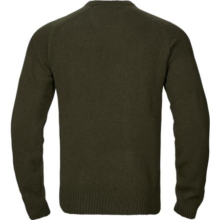 PULL HOMME HARKILA VINCENT MERINO V-NECK - ROSIN