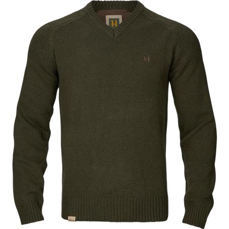 Pull Homme Harkila Vincent Merino V-Neck - Rosin