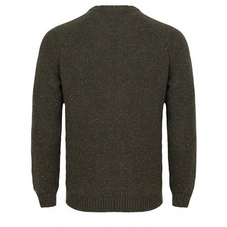 PULL HOMME KORDA MINDSET FISHERMAN KNITTED SWEATER - DARK OLIVE