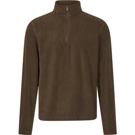 Pull Homme Seeland Benjamin Half Zip - Dark Brown