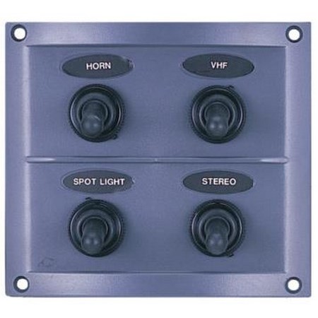 Quadro Eléctrico Plastimo Etanche - 4 Interrupteurs