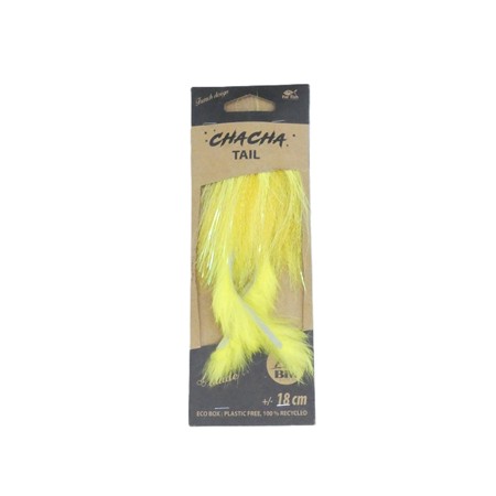 Queue De Rechange Bim Tackle Chacha Tail - 18Cm - Chart Yellow