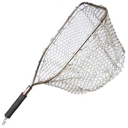 Racket-Kescher Adamsbuilt Alu Gummiertes Forellennetz