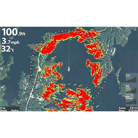 RADAR DLA HUMMINBIRD RÉSEAU 2 KWATTS HB-2124