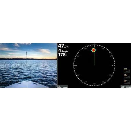 RADAR PER HUMMINBIRD RÉSEAU 2 KWATTS HB-2124