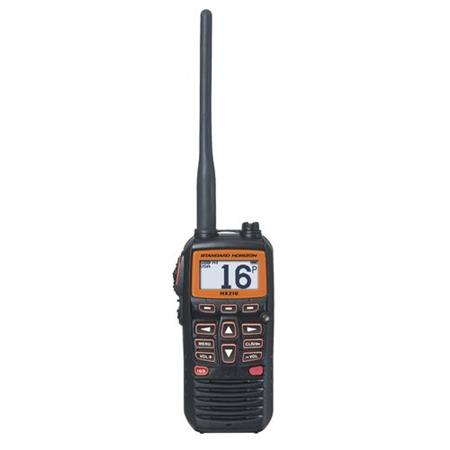 RADIO VHF PORTÁTIL IMPERMEABLE FLOTANTE 6W STANDARD HORIZON HX210E