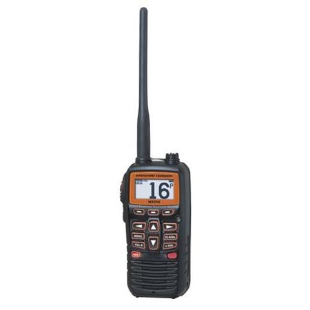 RADIO VHF PORTÁTIL IMPERMEABLE FLOTANTE 6W STANDARD HORIZON HX210E