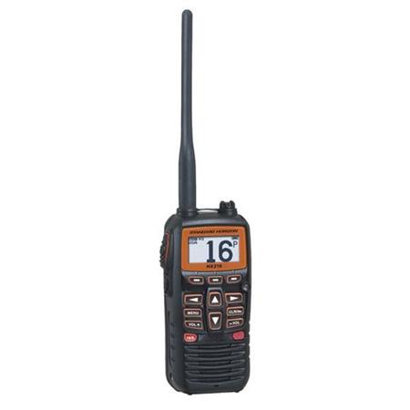 RADIO VHF PORTÁTIL IMPERMEABLE FLOTANTE 6W STANDARD HORIZON HX210E