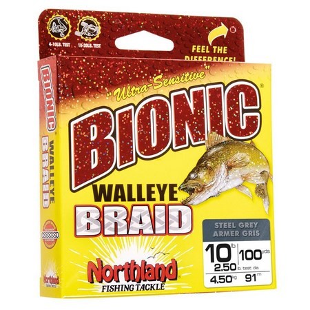 Raubfisch Geflochtene Auf Spule Northland Bionic Walleye