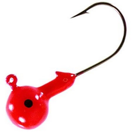Red Jig Head Mister Twister - Pack Of 25