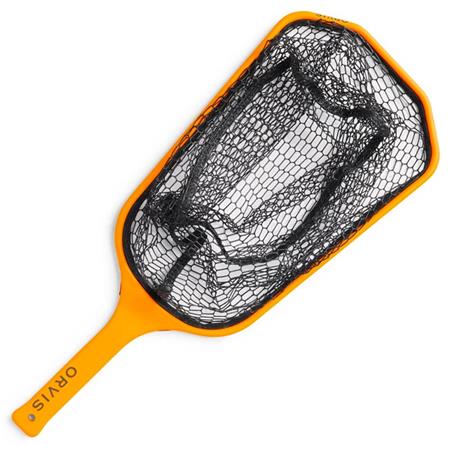 Rede De Aterragem Raquette Orvis Wide Mouth Hand Net Find My Net Orange