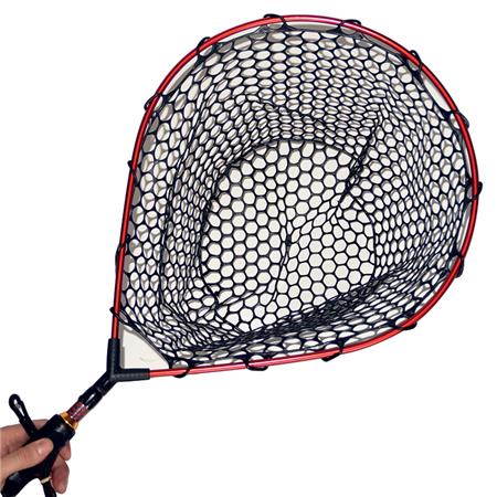 Rede De Pesca De Carbono Vermelho Espuma Borracha Pafex Flynet Carbone Rouge Mousse Filet Caoutchouc