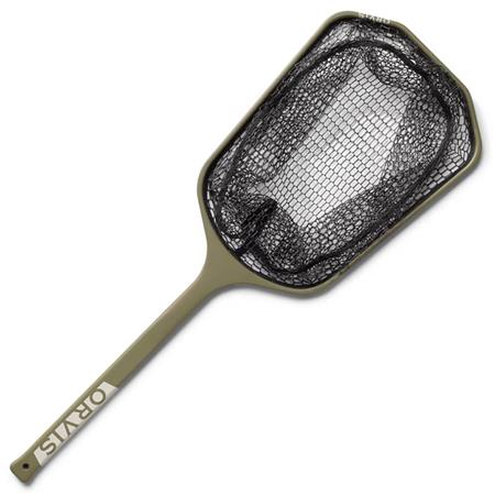 Rede De Pescar Raquete Orvis Wide Mouth Guide Net Dusty Olive