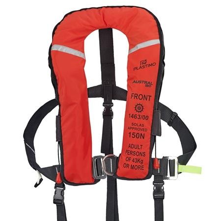Redningsvest Plastimo Solas Austral 180 - Rød
