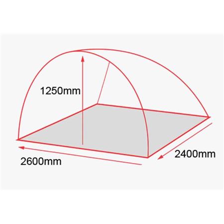 REFUGIO TRAKKER TEMPEST 100 BROLLY