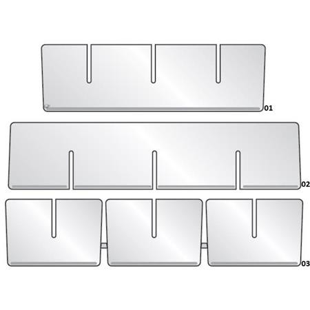 Regleta De Separación Delalande Para Caja Delalande