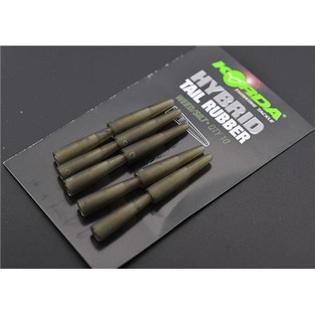 Rękaw Korda Hybrid Tail Rubber - Pack De 10