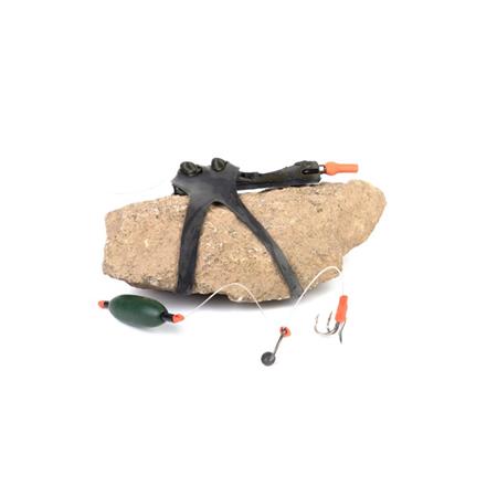 RESERVEELASTIK FISHSTONE 3XWELS RUBBER - PAKKE MED 2