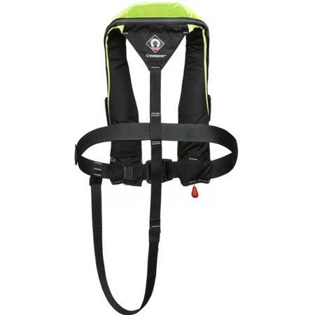 RETTUNGSWESTE CREWSAVER CREWFIT 165N SPORT AUTOMATISCH MIT GURT - GELB
