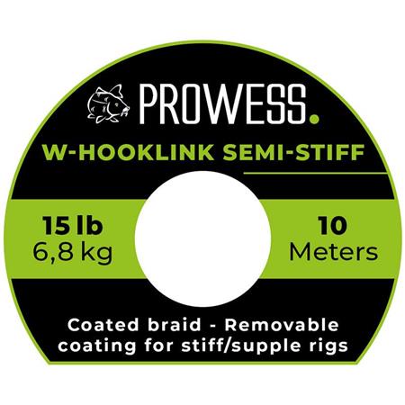 Rig Braid Prowess W-Hooklink Semi-Stiff Gh Camo/Vert