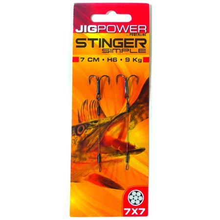 Rig Powerline Jig Power Stinger Double - Pack Of 2