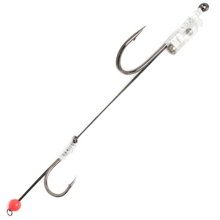 RIG WITH RATTLE FOR WIGGLETAIL FLY SOUL FLIES PARTRIDGE BAUER PIKE RIG AVEC RATTLE POUR WIGGLETAIL