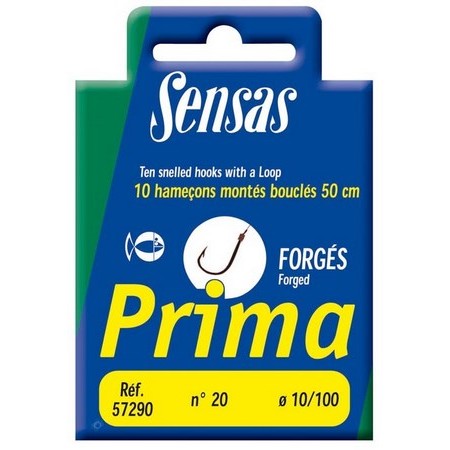 Rigged Hook For Pole Fishing Sensas Prima Forged