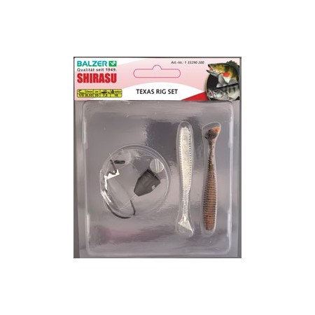 Rigged Line Balzer Set Texas Rig Zand
