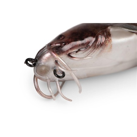 RIGGED SOFT LURE FOX RAGE REPLICANT CATFISH - 20CM