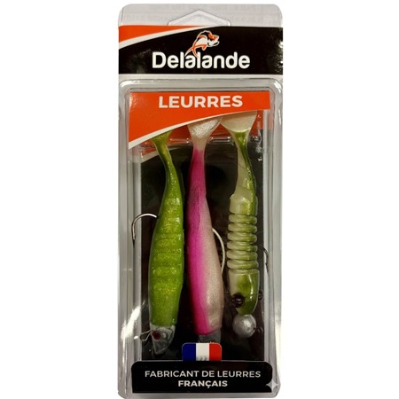 Rigged Soft Lure Kit Delalande Neo-Swat-Skeleton