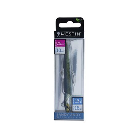 RIGGET SOFTBAIT WESTIN MAGIC MINNOW WEEDLESS JIG - 10.5CM