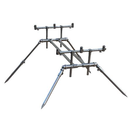 Rod Pod 3 Ruten Holdcarp Glänzend + 3 Ruten