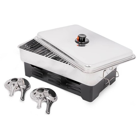 Rookoven Zebco Magic Fish Smoker Two Burner