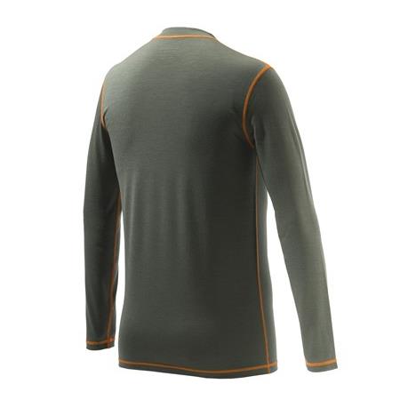 ROPA INTERIOR PARA HOMBRE BERETTA MERINO BASE LAYER L/S - VERDE