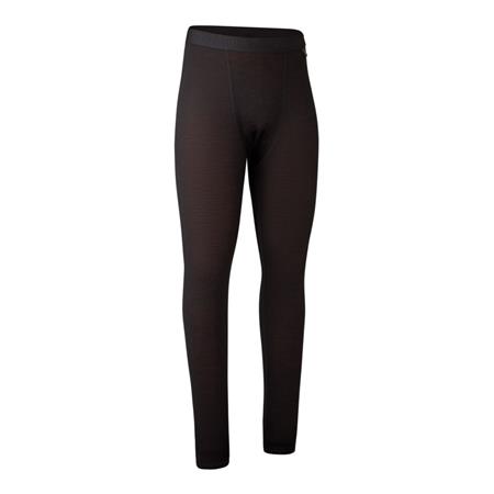 Ropa Interior Para Hombre Deerhunter Caleçon Long Quinn Merino - Black Oak