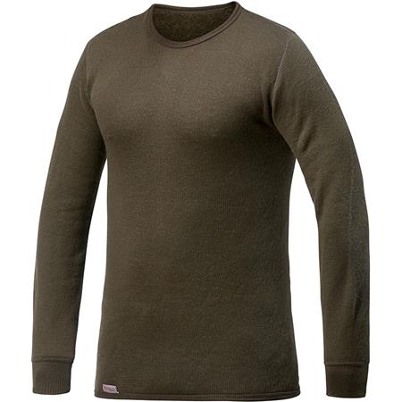 Ropa Interior Unisex Woolpower Crewneck 200 - Vert
