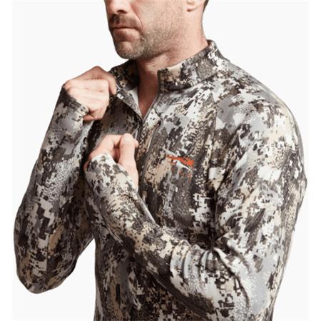 ROUPA INTERIOR HOMEM SITKA CORE MERINO 330 HALF-ZIP MAILLOT