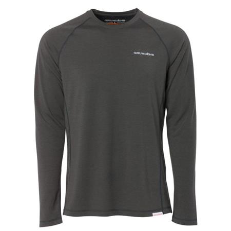 Roupa Interior Masculina - Cinza Grundéns Light Crew Top - Gris