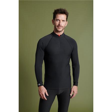 Roupa Interior Masculina Damart Tee Shirt Thermolactyl Comfort 5 Col Zip