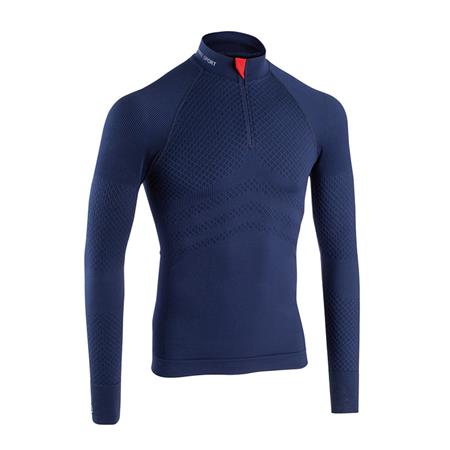 Roupa Interior Masculina Damart Tee Shirt Thermolactyl Energy 3 Col Zip