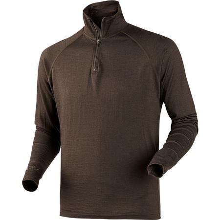Roupa Interior Masculina Harkila Col Roule All Season - Marron