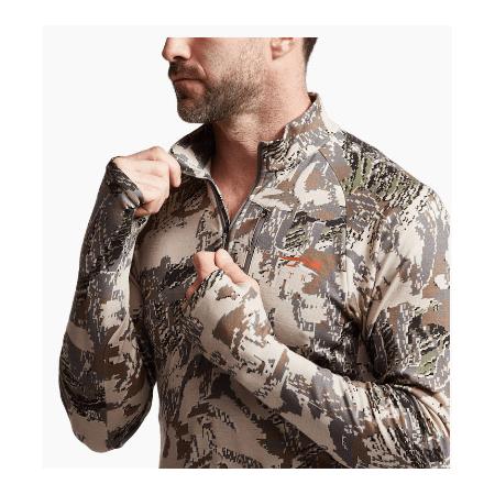 ROUPA INTERIOR MASCULINA SITKA CORE MERINO 220 HALF-ZIP MAILLOT