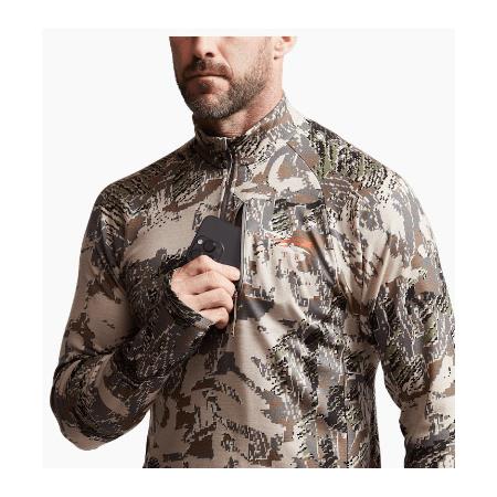 ROUPA INTERIOR MASCULINA SITKA CORE MERINO 220 HALF-ZIP MAILLOT