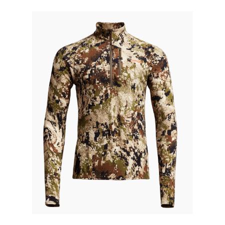 Roupa Interior Masculina Sitka Core Merino 220 Half-Zip Maillot