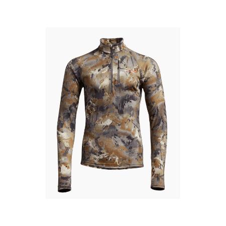 Roupa Interior Masculina Sitka Core Merino 220 Half-Zip Maillot